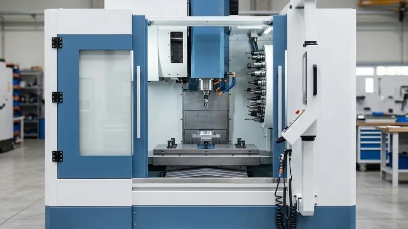Centro de mecanizado vertical CNC Taikan de 3 ejes con cambiador automático de 24 herramientas