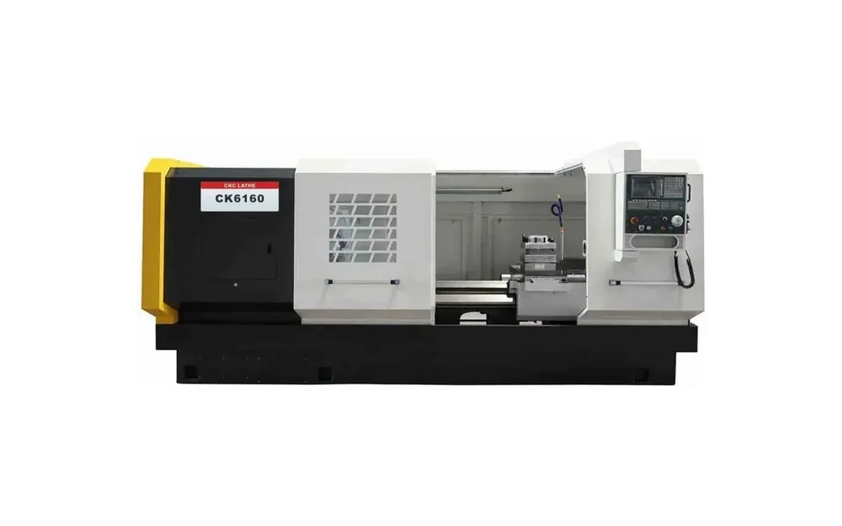 Torno CNC horizontal pesado Taikan CK6160 para mecanizado de grandes ejes y tuberías petroleras